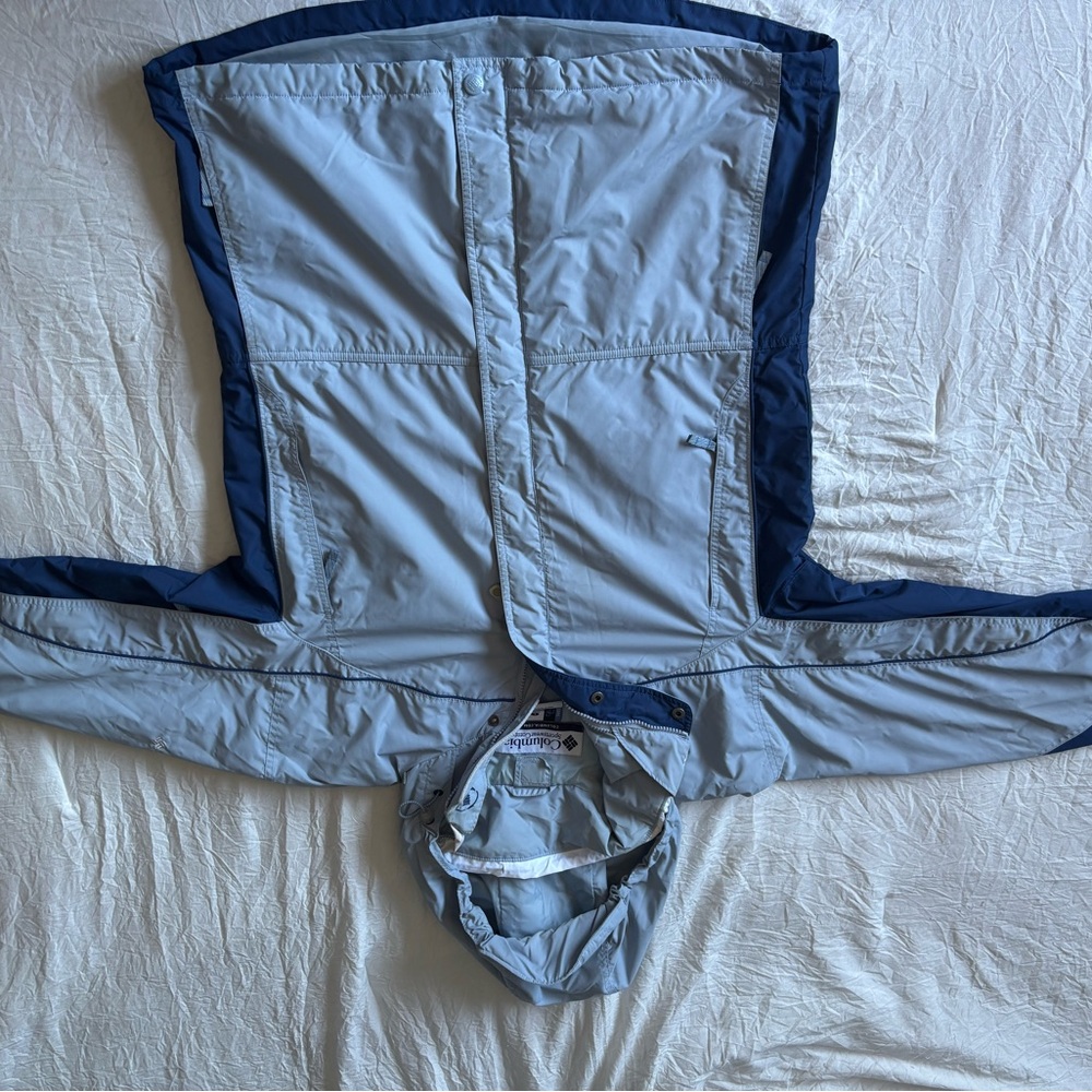 Columbia Blue and Gray Ski Jacket